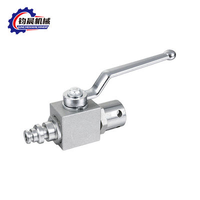 Válvula hidráulica de bolas de minería de alta presión de acero inoxidable 1/4"-11/4" para gas/agua/aceite