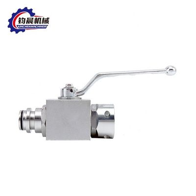 Válvula hidráulica de bolas de minería de alta presión de acero inoxidable 1/4"-11/4" para gas/agua/aceite