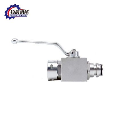 Válvula hidráulica de bolas de minería de alta presión de acero inoxidable 1/4"-11/4" para gas/agua/aceite