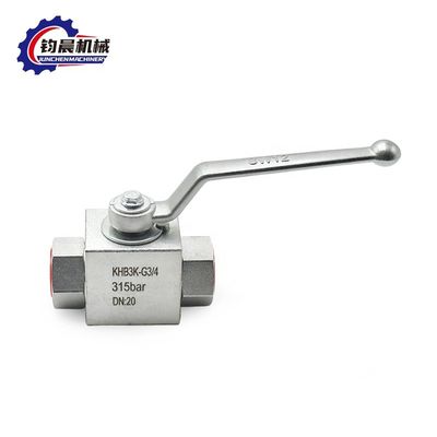 OEM Bestseller-Hydraulik Kugel Hahn KHB3K Zweiwege-Dreiweg Eventil y otros productos de la industria de la energía