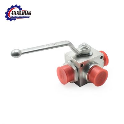 Válvula de bola hidráulica de alta presión para medios de gas/agua/aceite KHB3K-28LR con hilo interno