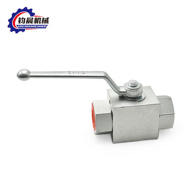 KHB-G1'' 315bar DN 25 válvula de bolas de alta presión para gas/agua/aceite de alta temperatura