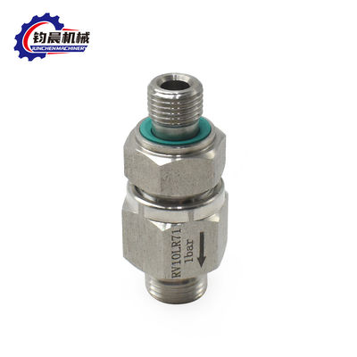 Válvula de control de resorte de gas natural de acero inoxidable 316/304 con estructura de bola